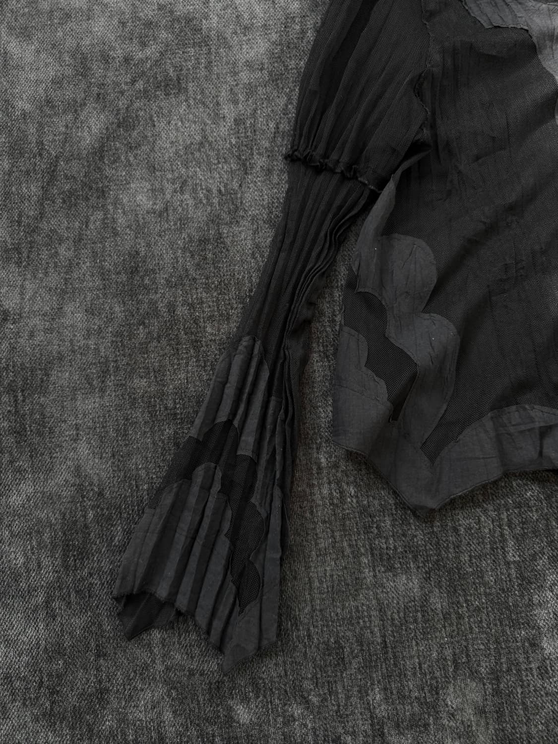 noko pleats 시어 블라우스 상품이미지3