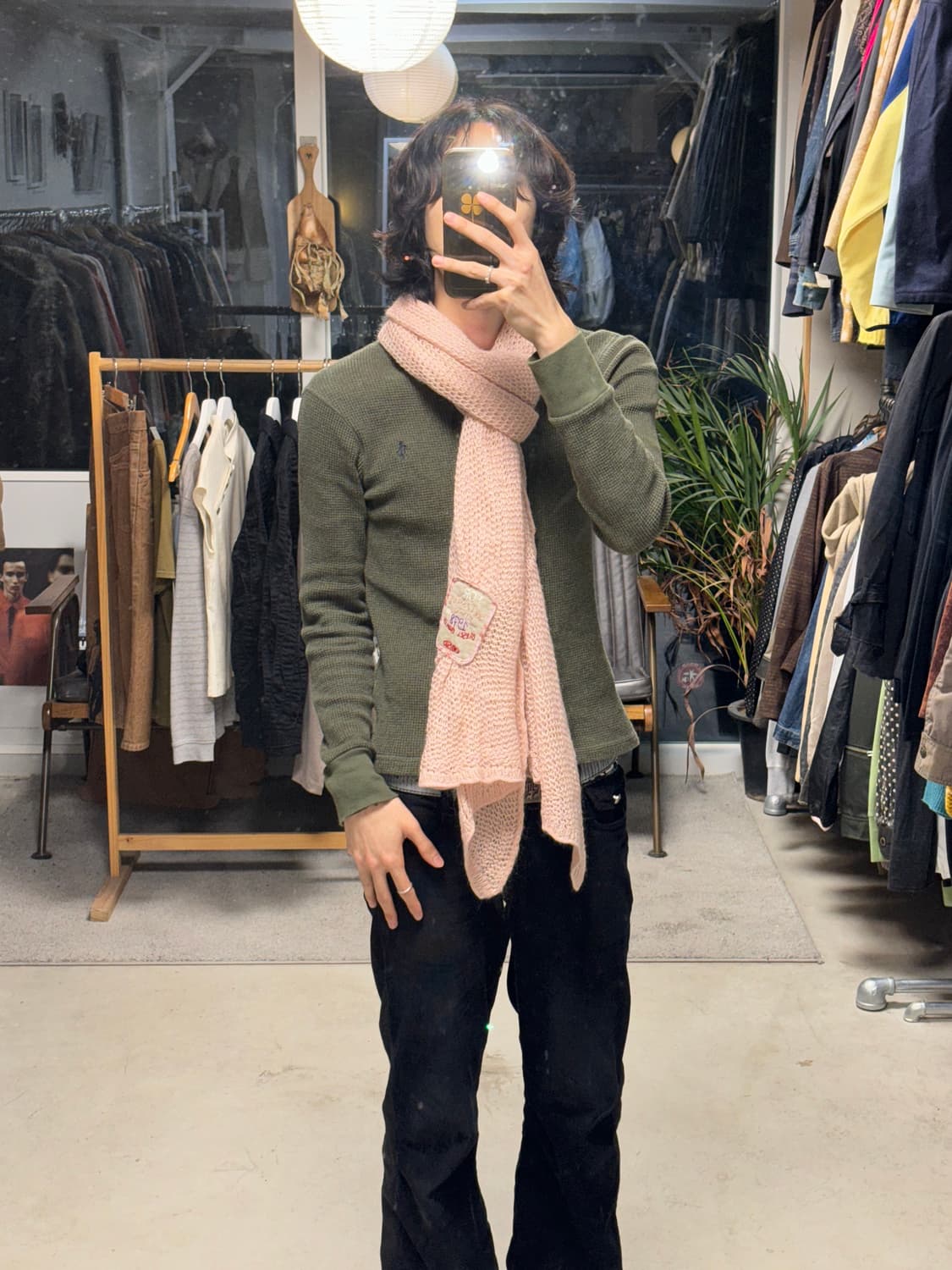 디젤 모헤어 머플러 상품이미지3