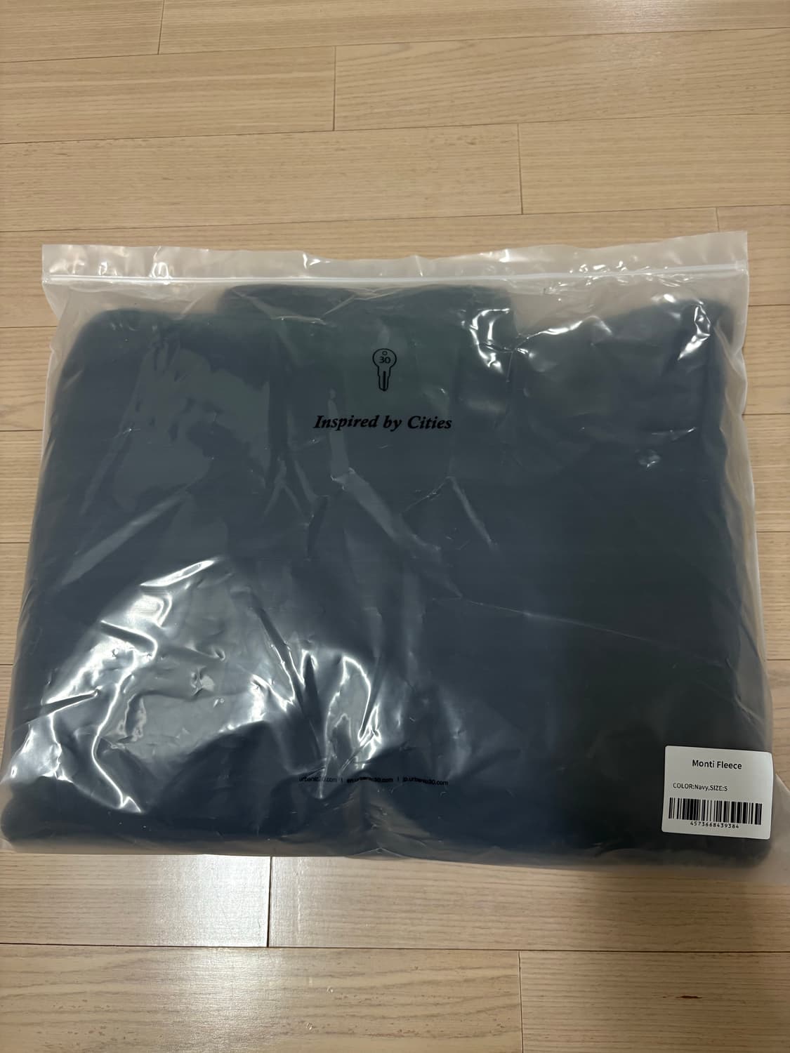 얼바닉 몬티 플리스 네이비 s 상품이미지2