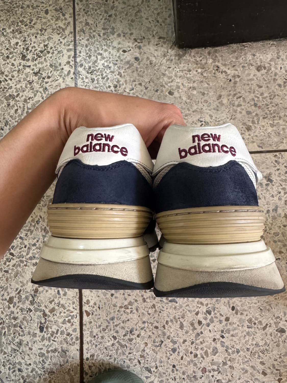 렉쏘공 렉토 뉴발란스 574 레거시 네이비 270 상품이미지4