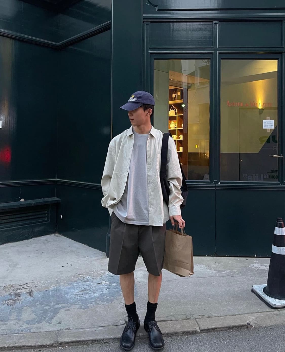 아모멘토 nylon 3way bag black (거래 수수료 무료) 상품이미지6