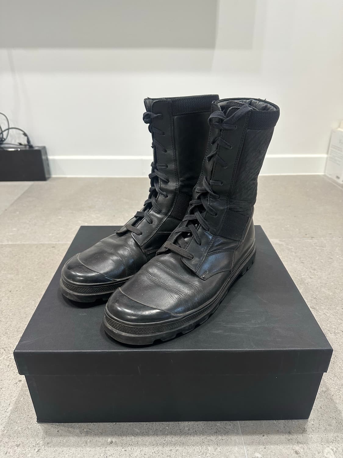 Helmut lang 03aw 컴뱃 부츠 상품이미지1