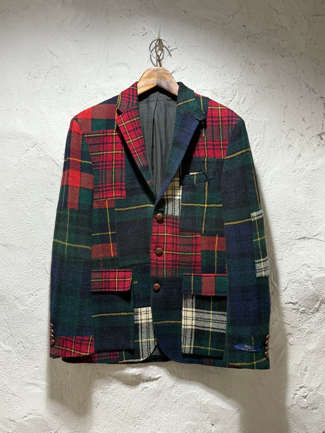 폴로랄프로렌 Polo Ralph Lauren 울 패치워크 스포츠 자켓 상품이미지1