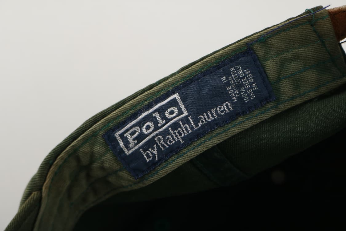 90's 빈티지 폴로 랄프로렌 워시드 볼캡 모자 상품이미지6