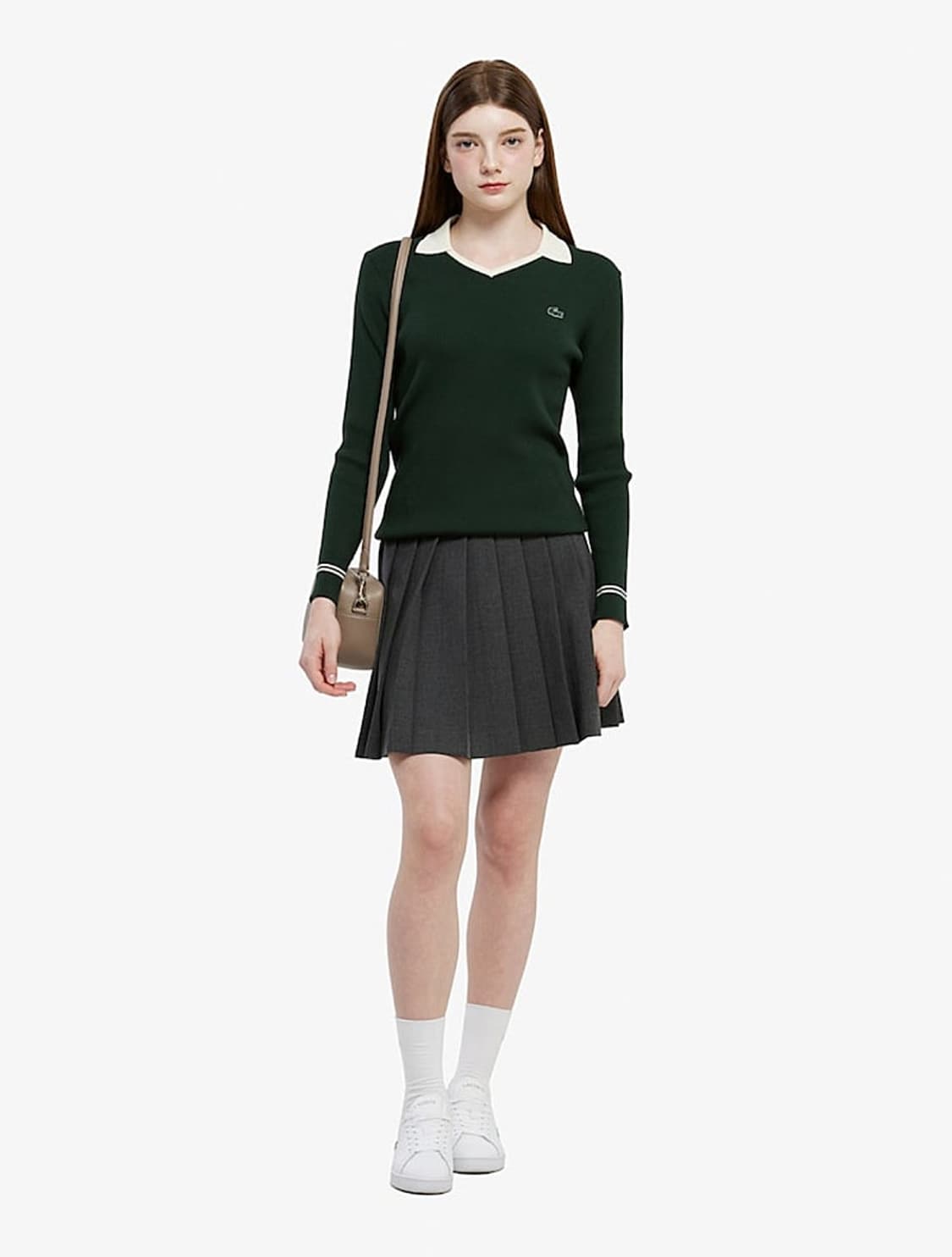 여) 라코스테 25ss 신형 테니스 울라이크 스커트  상품이미지7
