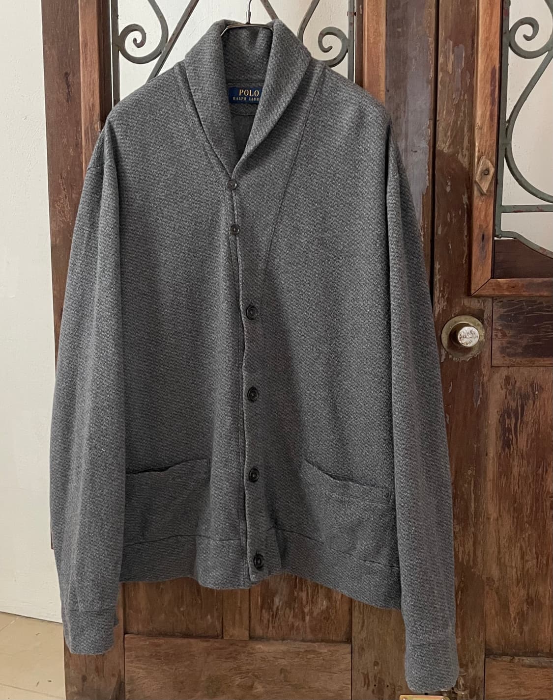 폴로 숄카라 가디건 상품이미지7