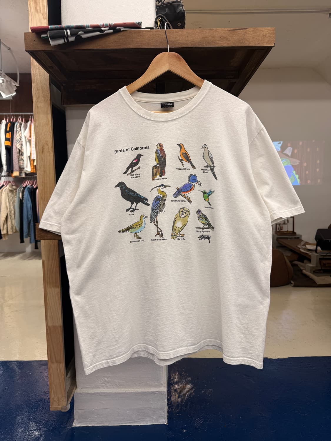 Stussy 스투시 버드 반팔티 상품이미지4