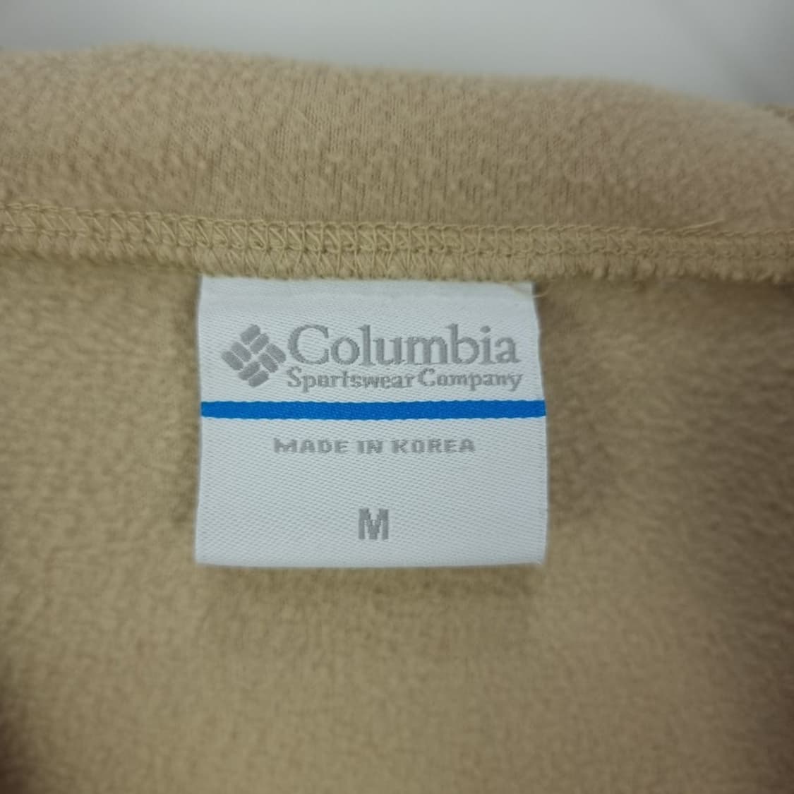 [컬럼비아] 로고 자수 플리스 후리스 후드 집업 베이지 M19186 상품이미지7