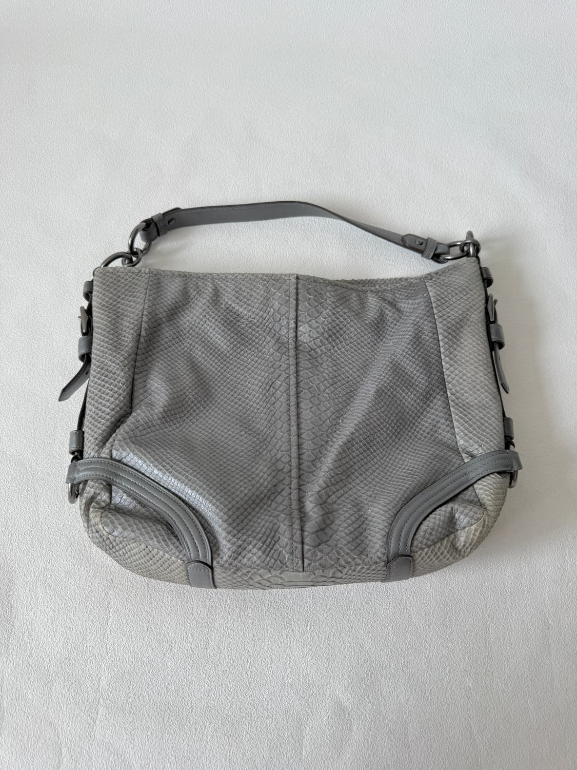 코치(COACH) 파이톤 패턴 숄더백 상품이미지5