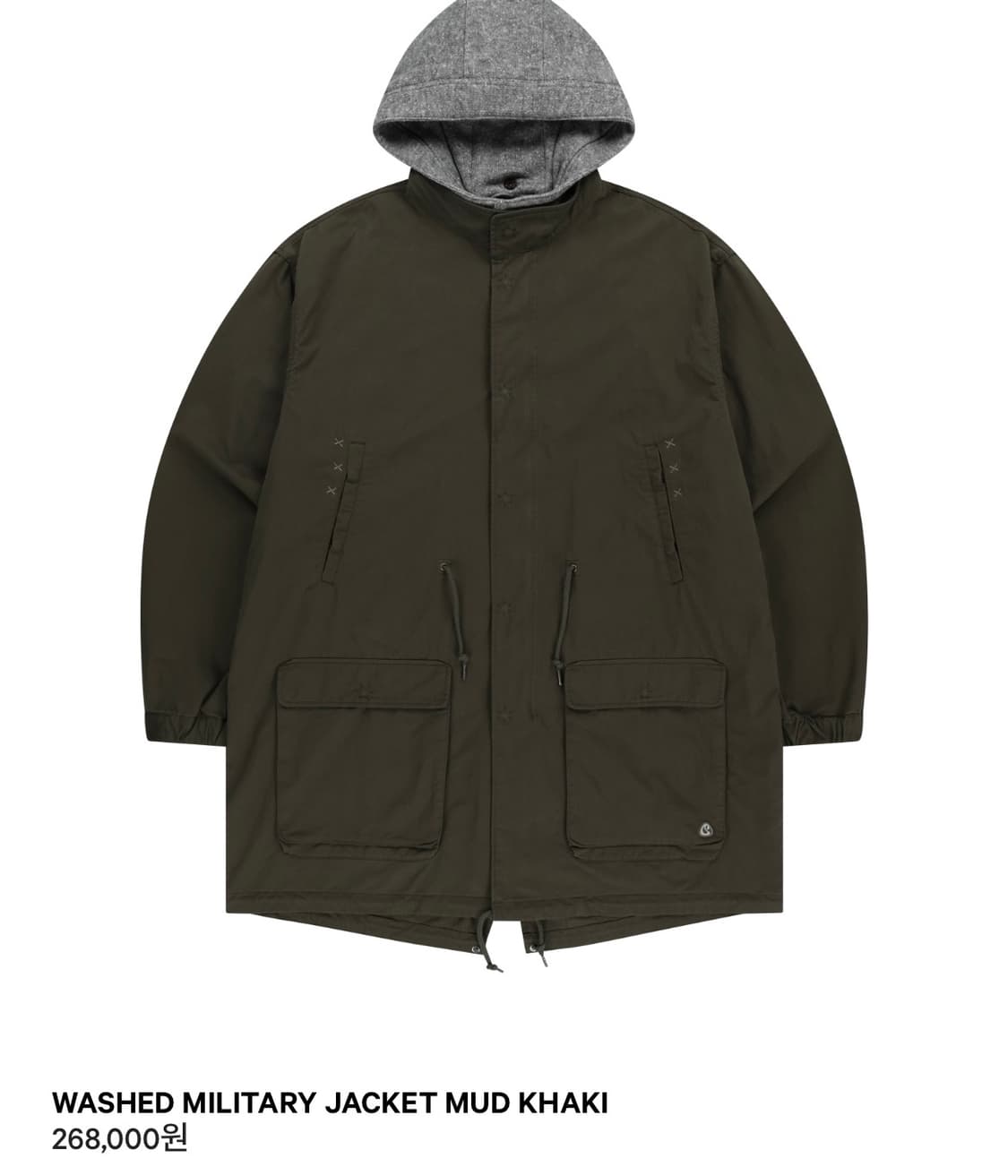 코이세이오 야상 머드 카키 상품이미지1