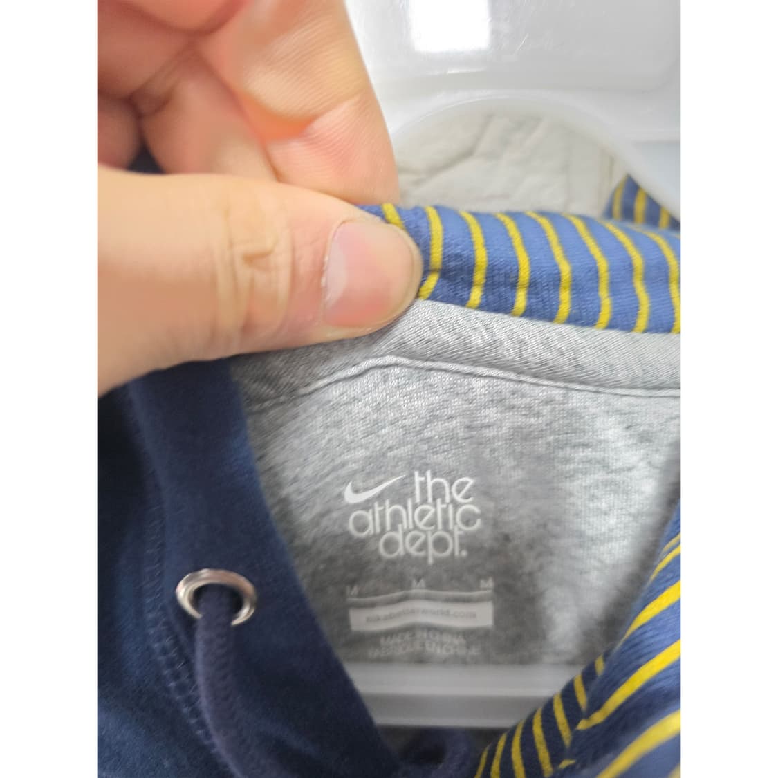 택포// 나이키 Athletic Dept. 남색 후드티 M 상품이미지2