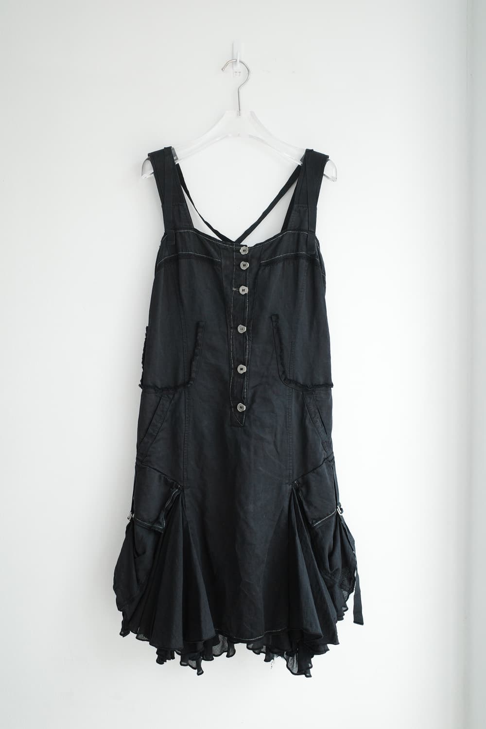 Frill cross strap dress 상품이미지5