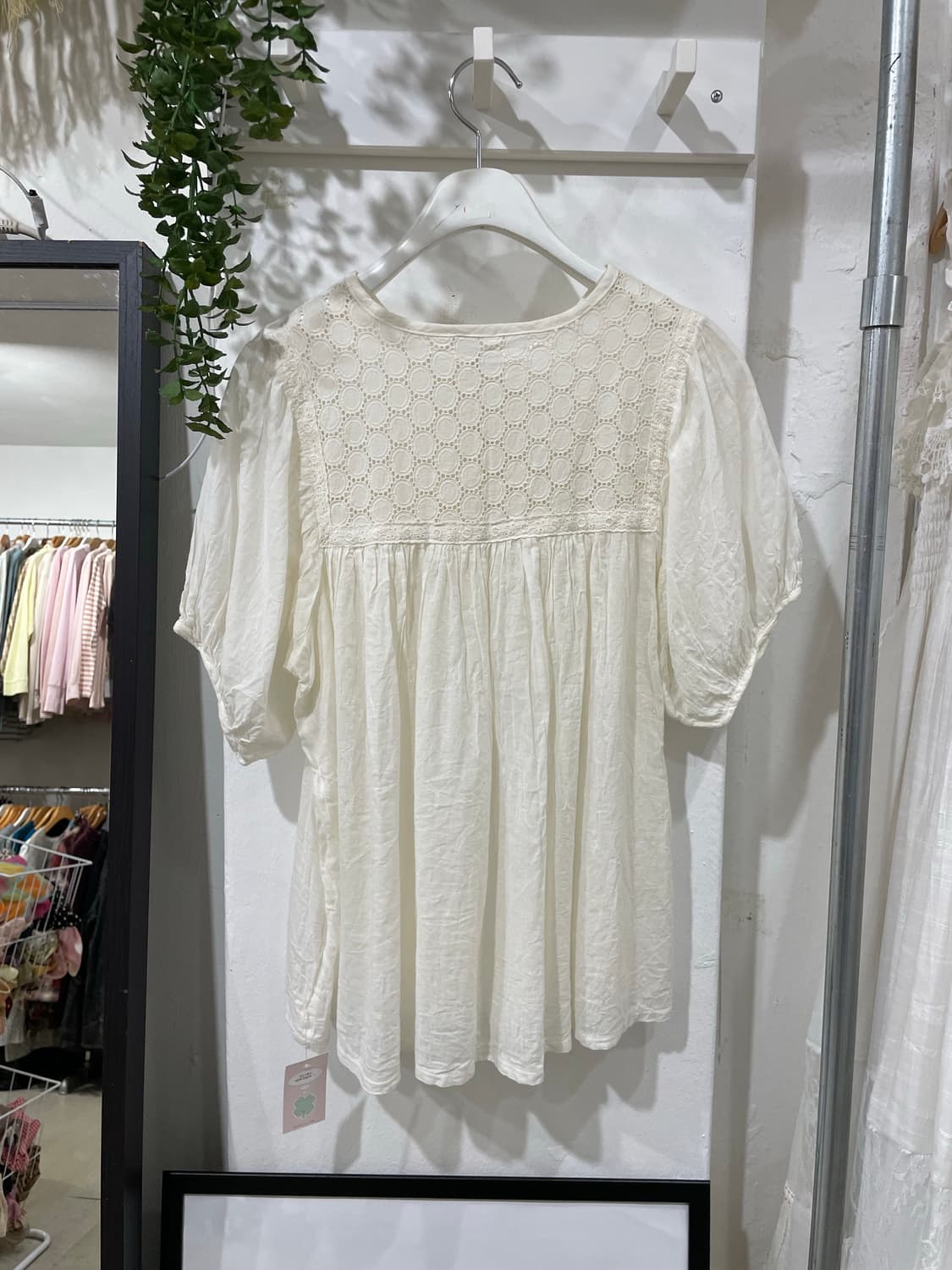 모리걸 펀칭 벌룬 블라우스 상품이미지10