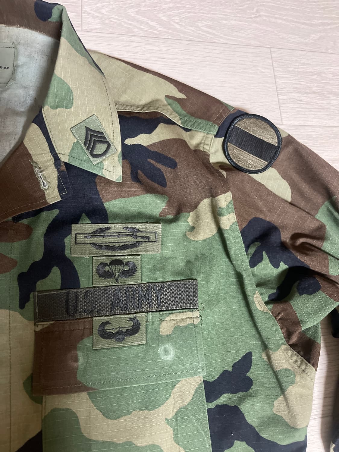 미 육군 우드랜드 M81 BDU 재킷 상품이미지6