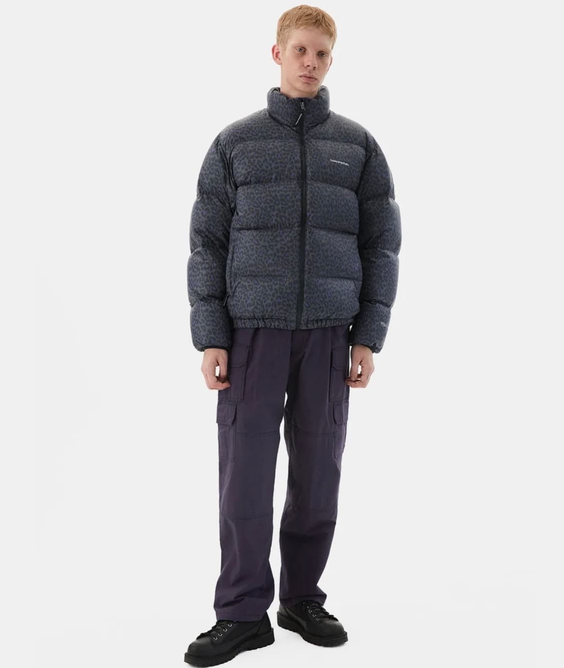 디스이즈네버댓 레오파드 패딩자켓 S 상품이미지3