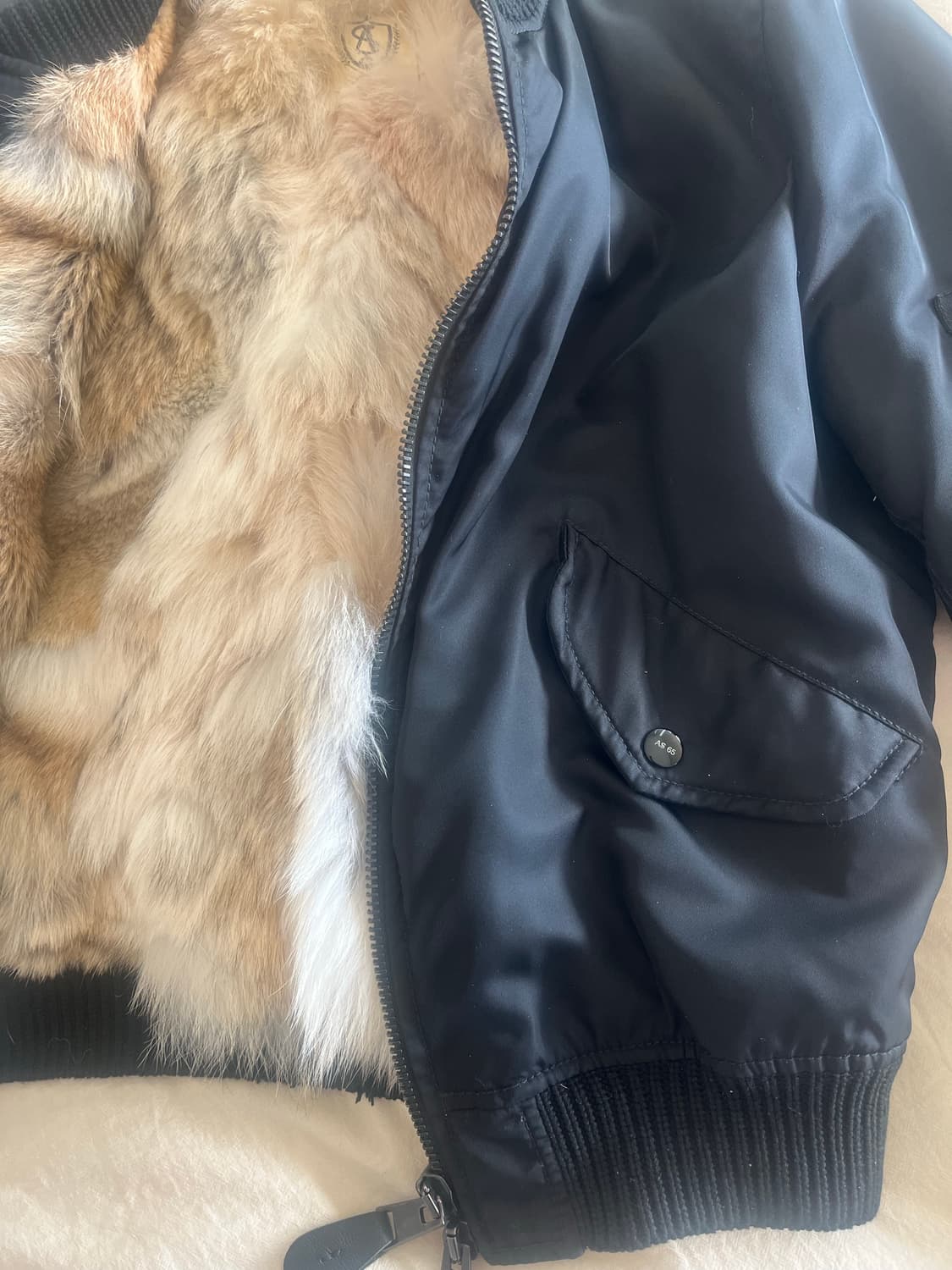 이태리 as65 래빗퍼 봄버점퍼 상품이미지5