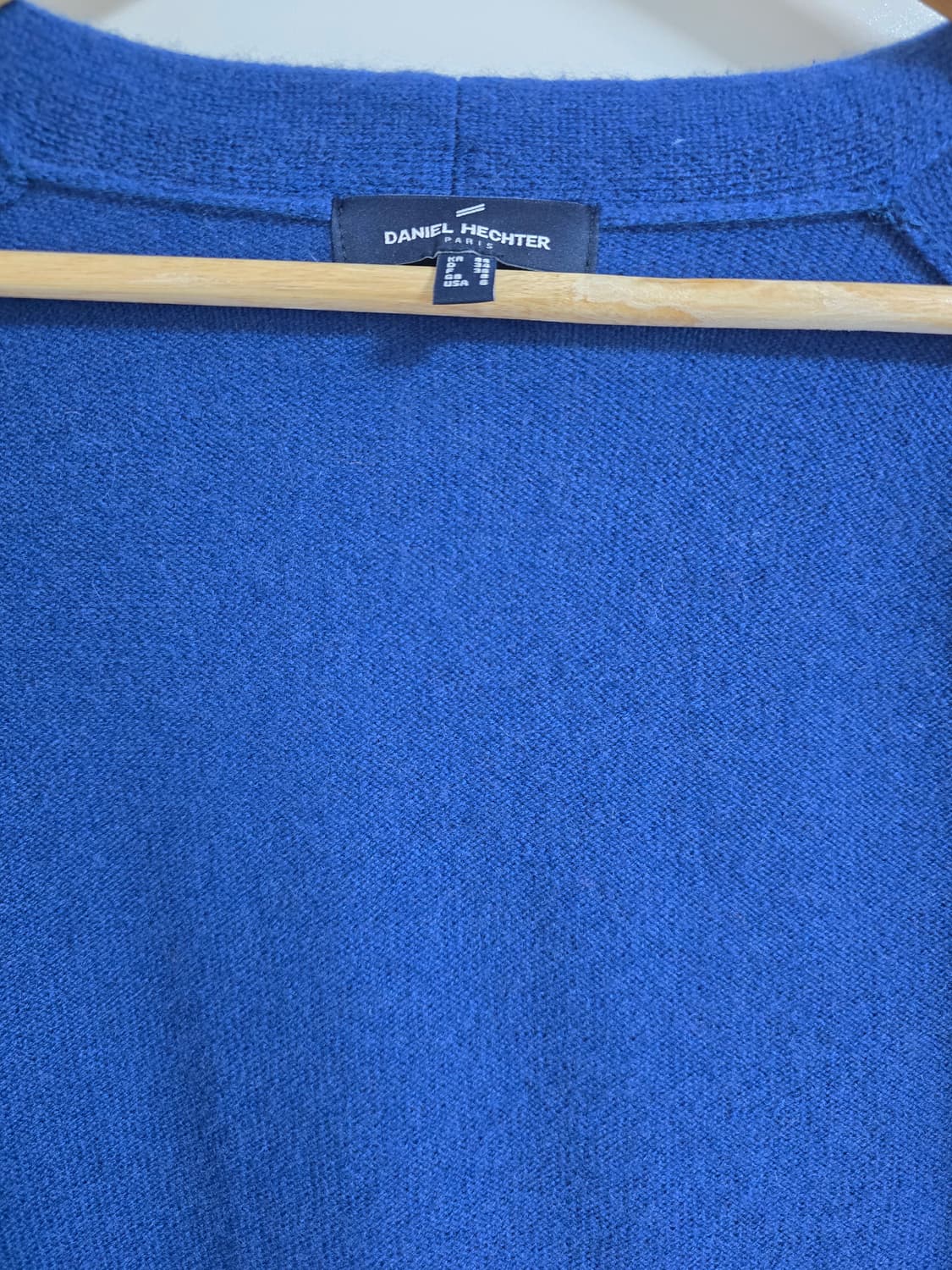 다니엘에스터 Daniel Hechter 캐시미어100 가디건 상품이미지3