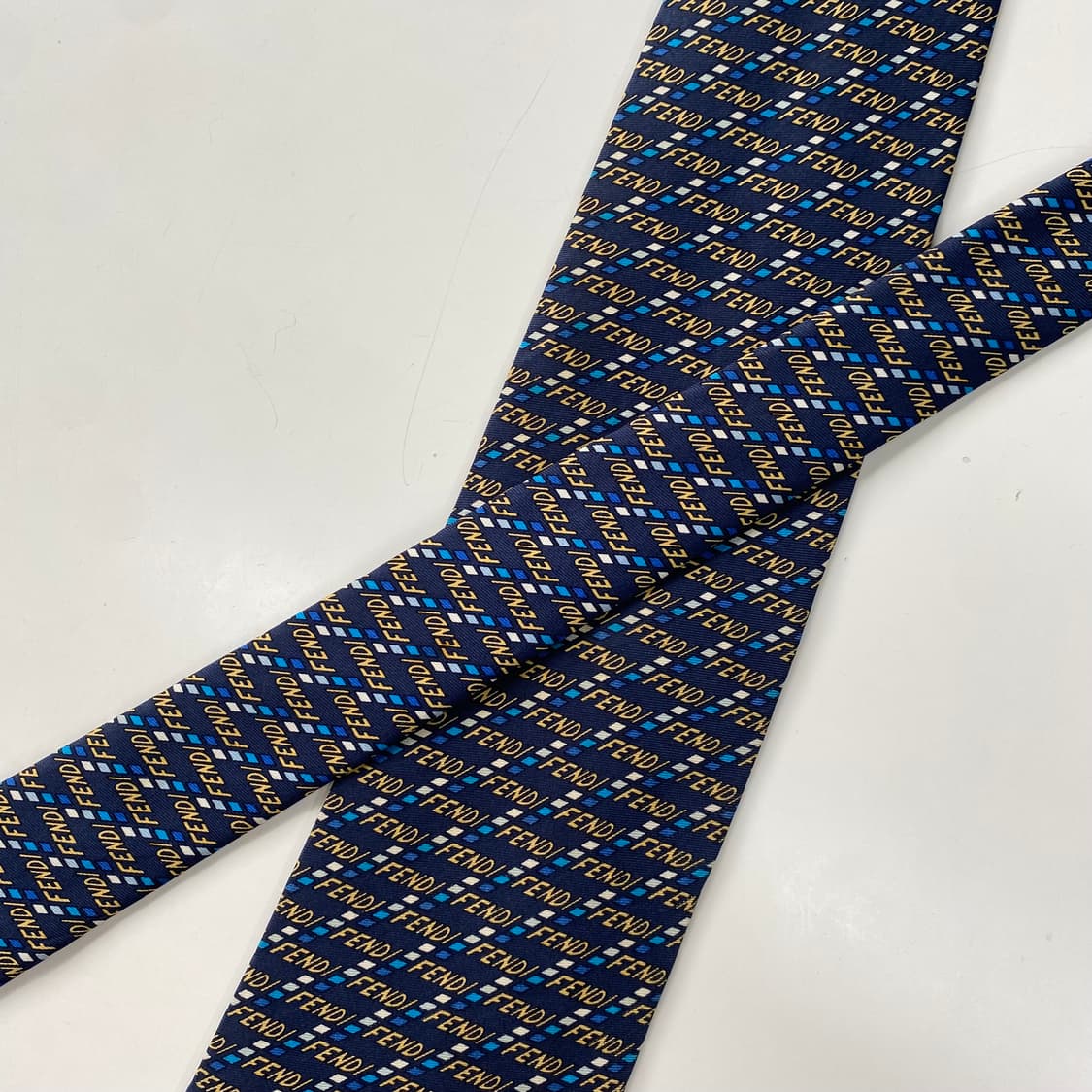 펜디 (FENDI) 영문 모노그램 정품 명품 넥타이 상품이미지3