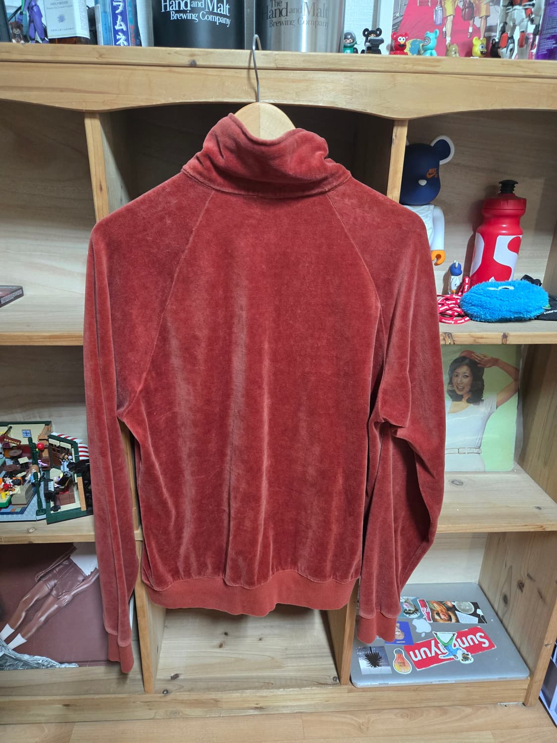 아메리칸어패럴 벨벳집업 L 95-100 상품이미지4