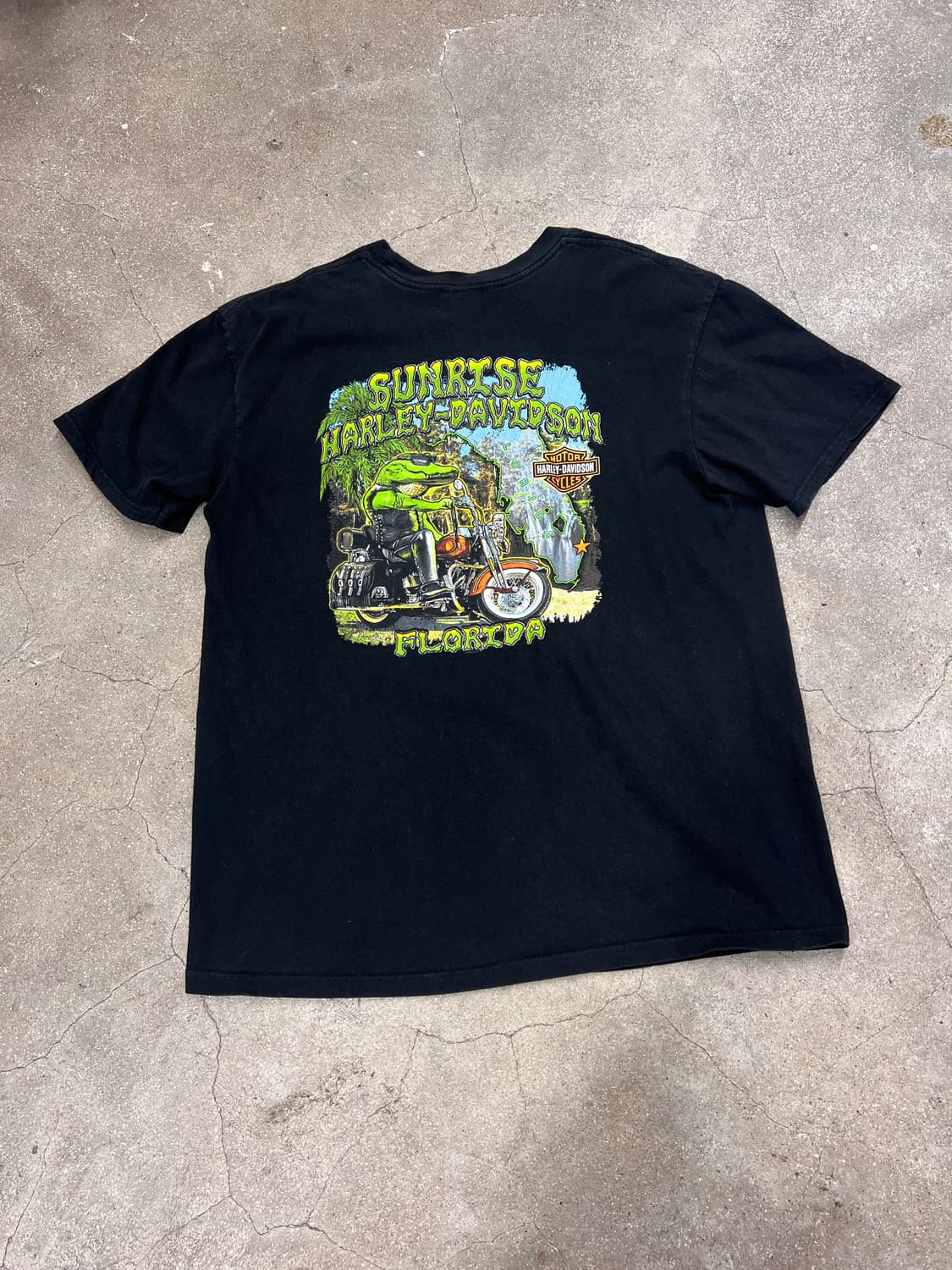 00’s 할리데이비슨 플로리다 반팔티 상품이미지2