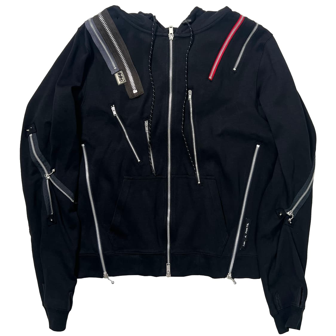 99%IS " NANJA " Multi Zip Hoodie (3) 상품이미지4