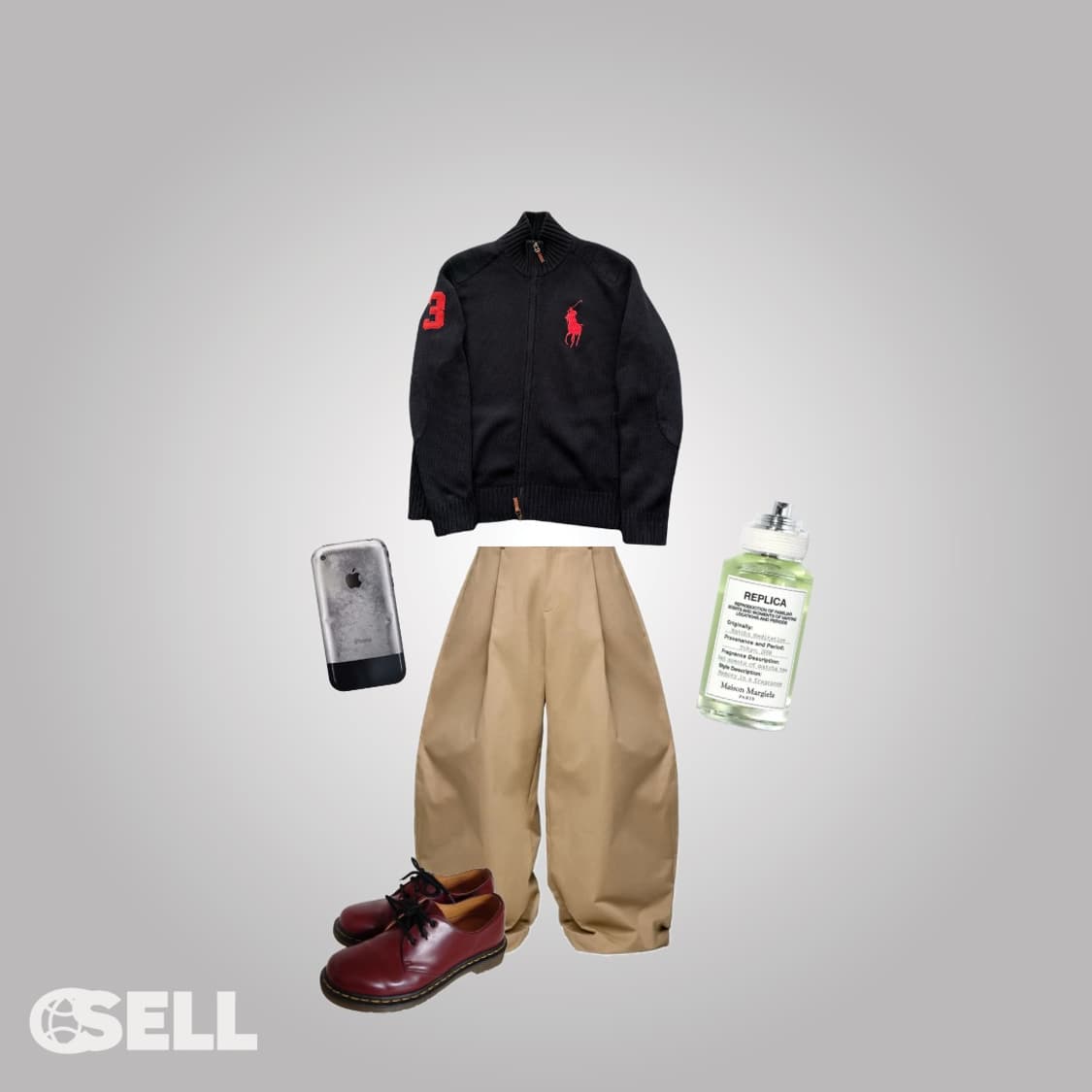 폴로 빅포니 니트집업 상품이미지3