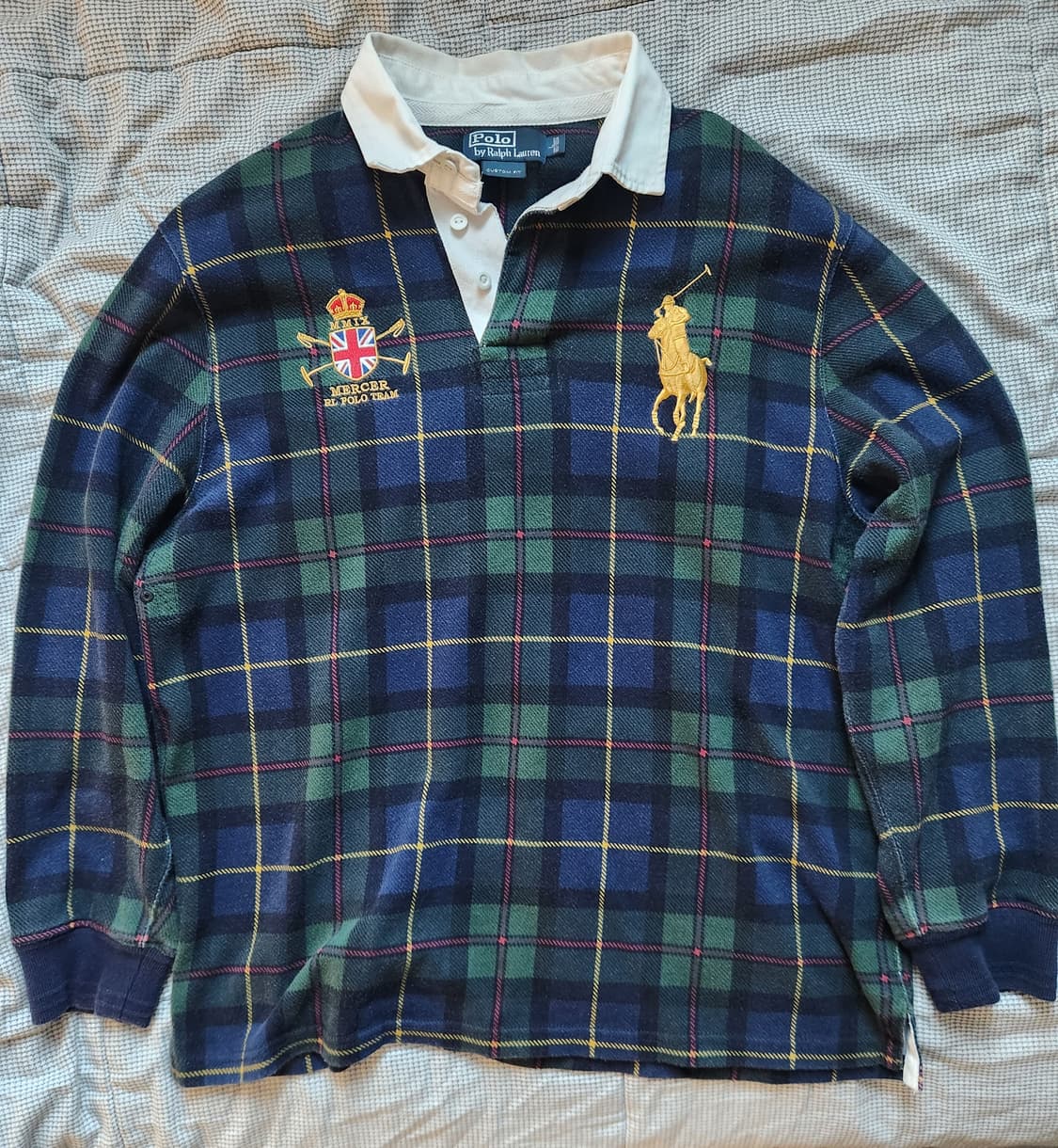 폴로 랄프로렌 블랙와치 빈티지 폴로셔츠 상품이미지2