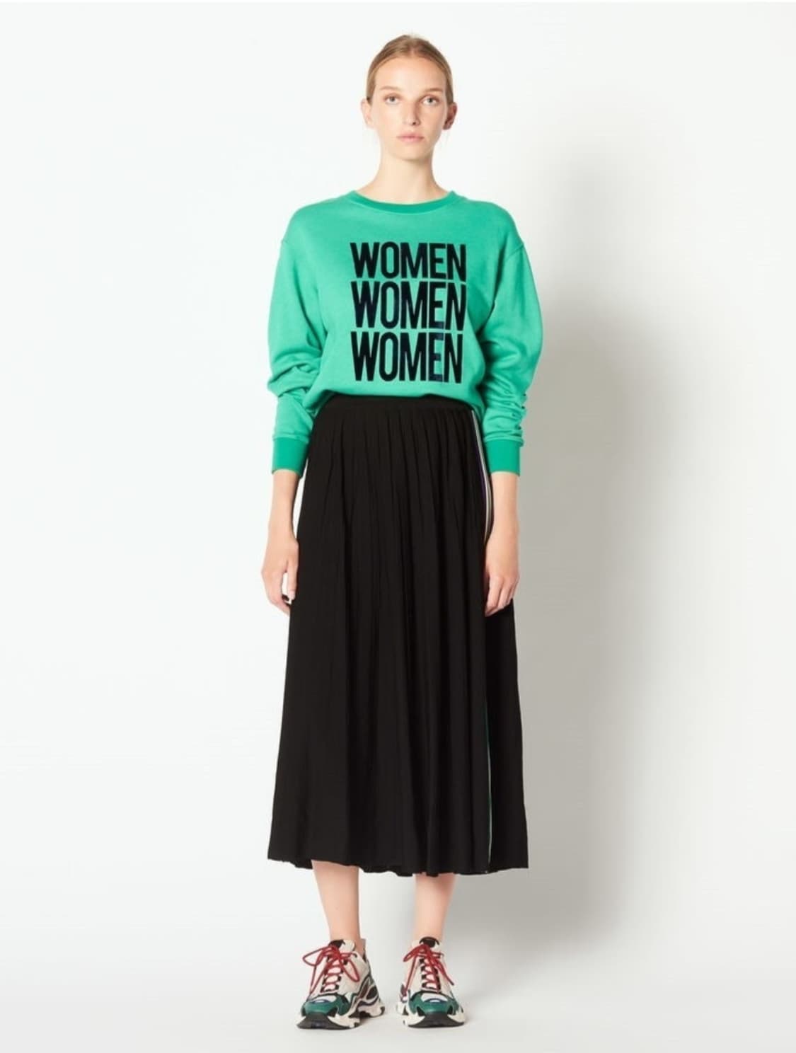 (새상품)산드로 허리밴딩 니트 롱스커트 상품이미지2