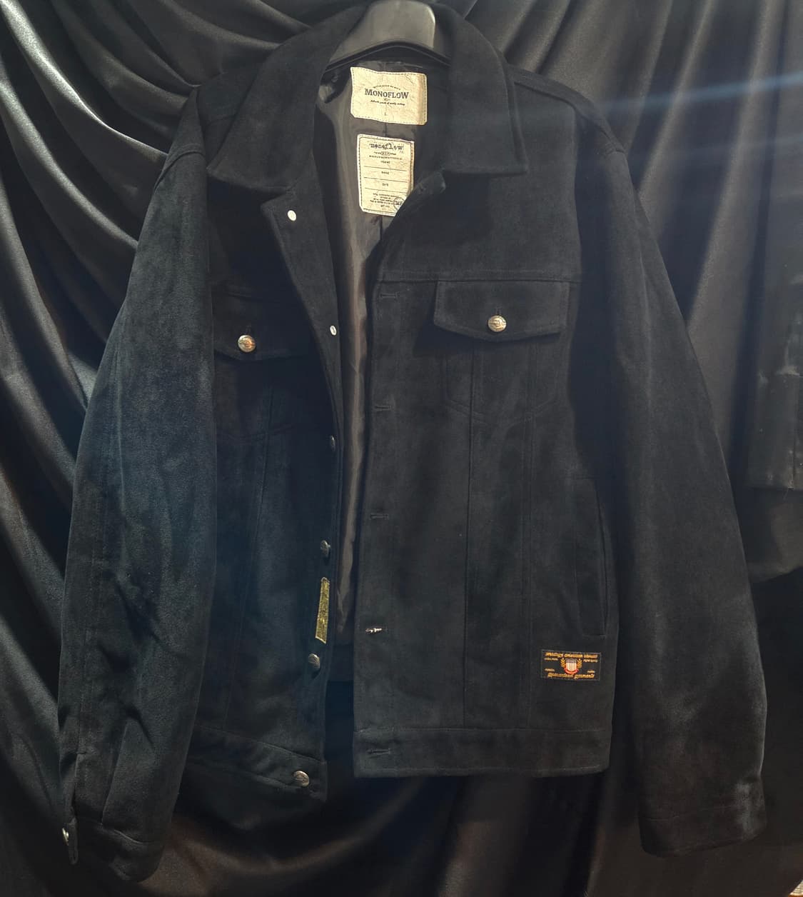 MONOFLOW 모노플로우 스웨이드 트러커 자켓 상품이미지2