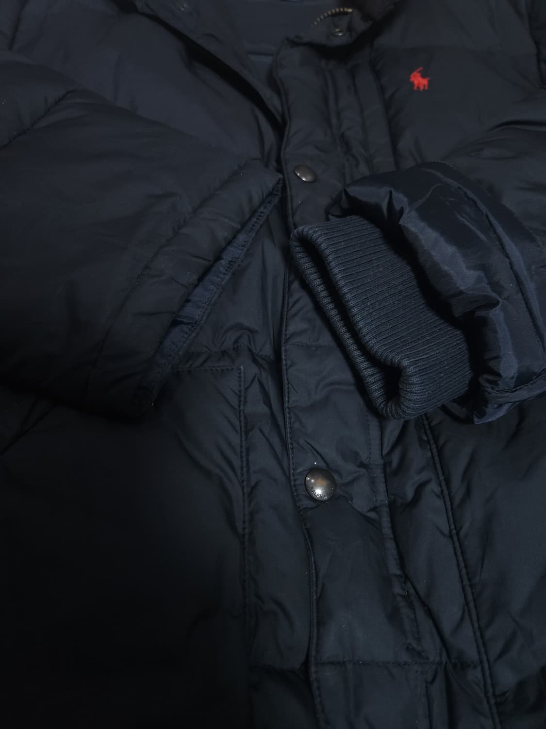 폴로 랄프로렌 숏 패딩점퍼, L 상품이미지5