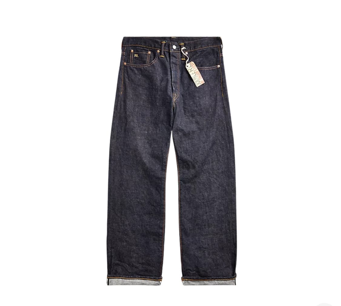 RRL 더블알엘 빈티지 5포켓 셀비지 32/32. 32/30 새상품 상품이미지1