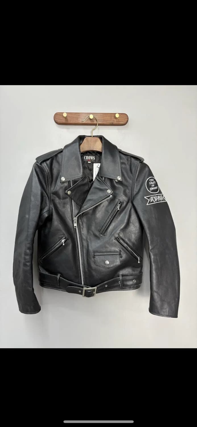 크로우즈 워스트 무장전선 가죽라이더 자켓 H1803 상품이미지3