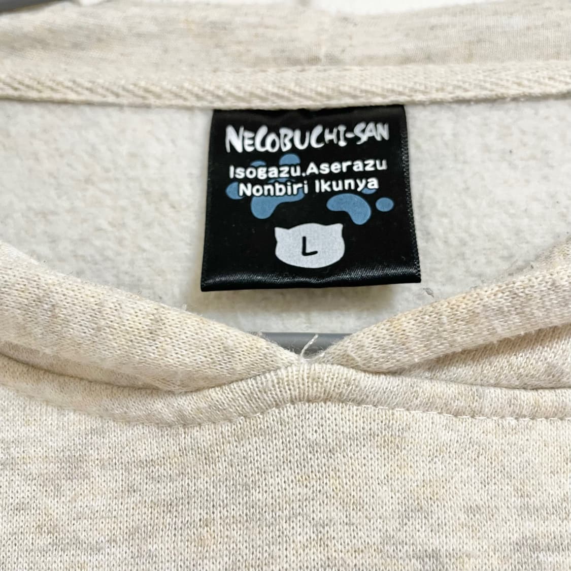 일본 빈티지 네코부치상 후드티 모리걸 후드티 네코 상품이미지4