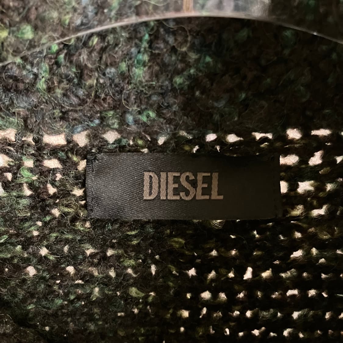 디젤 하프 슬리브 니트 집업 XS 상품이미지3