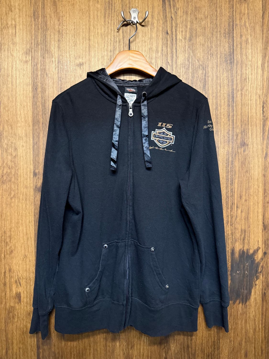 Harley-Davidson Patch Hoodie Zip-Up 상품이미지1