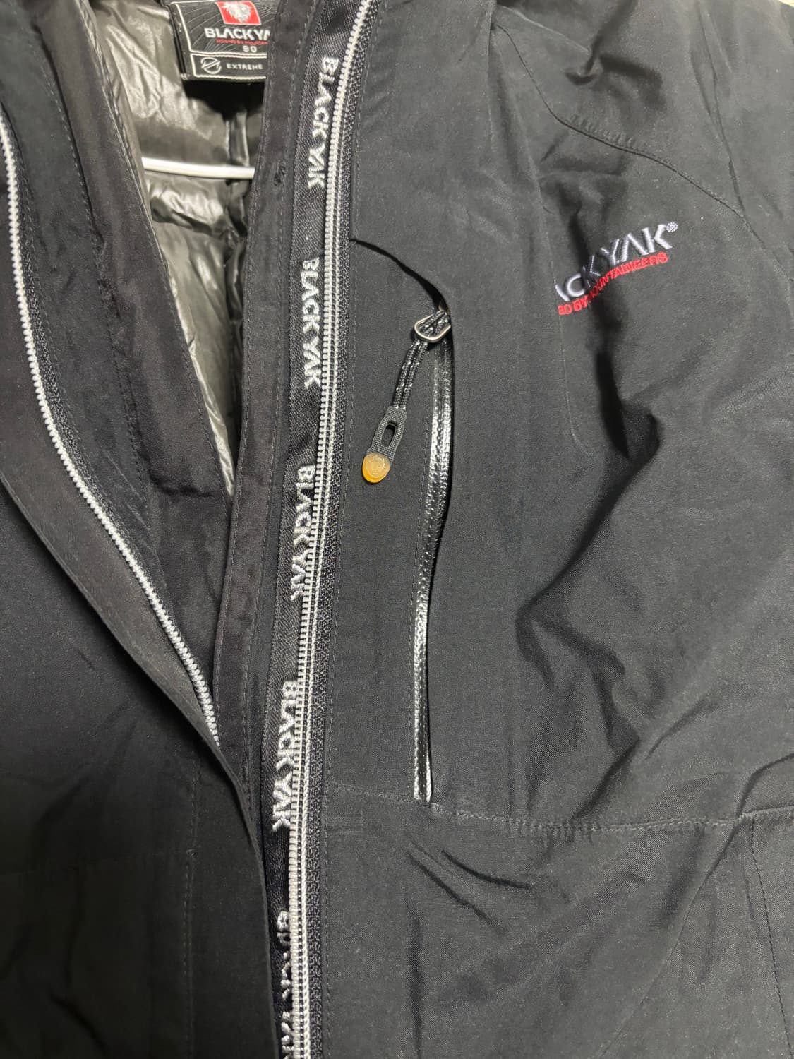 유아용 블랙야크 초고어텍스 구스다운 패딩 판매 상품이미지2