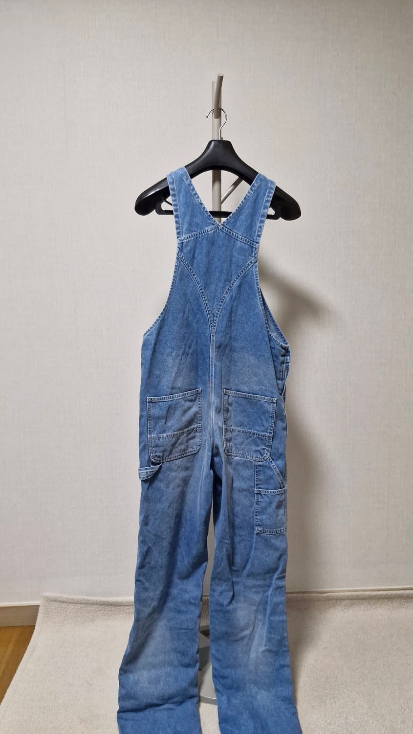 칼하트 데님 오버롤 청멜빵바지 28x32 상품이미지4