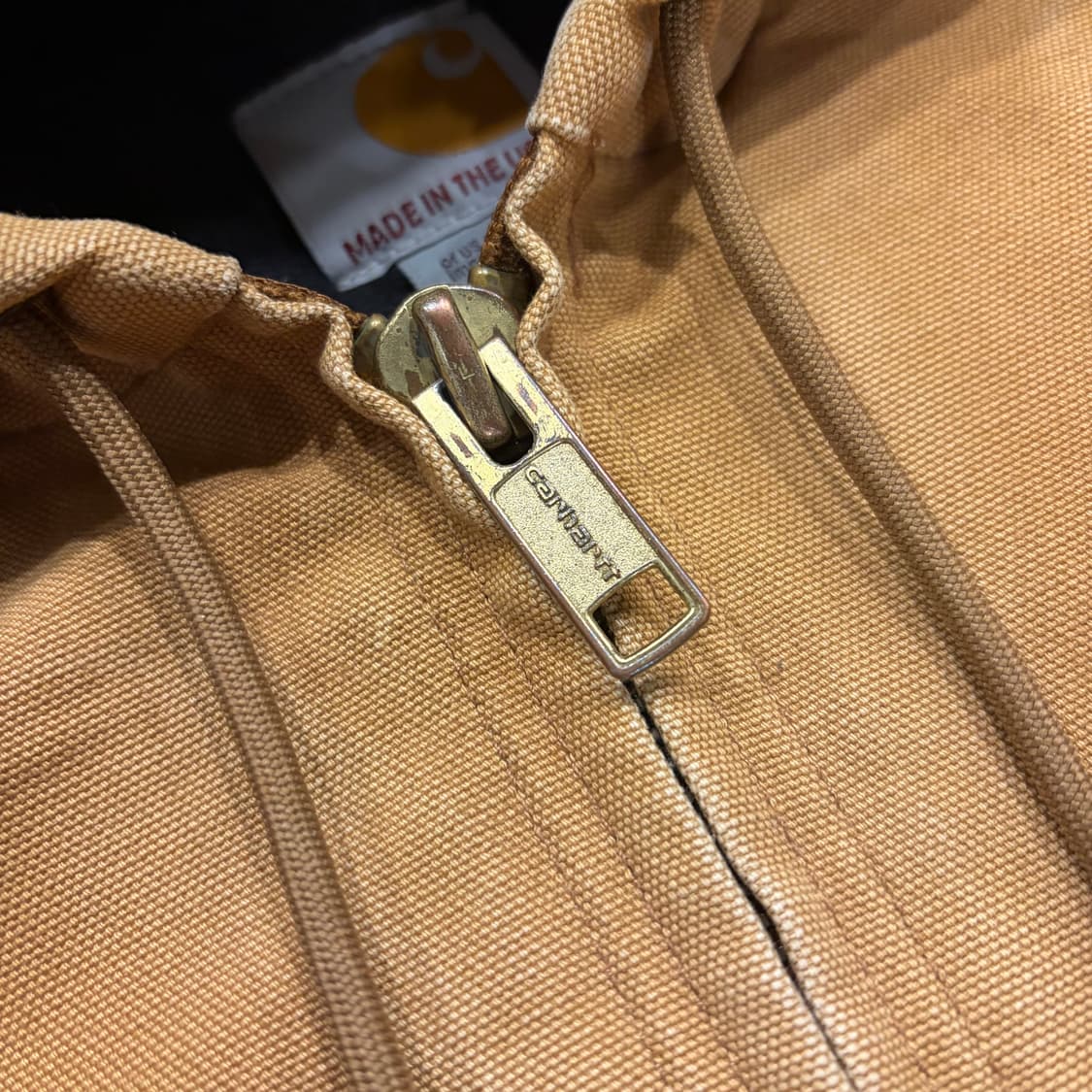 [M] 칼하트 액티브 J140 후드 워크 자켓 브라운 C262 상품이미지4