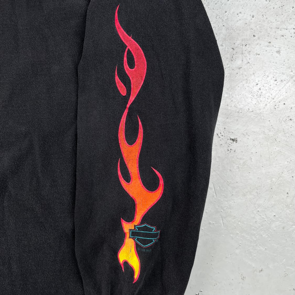 빈티지 할리데이비슨 이글 플레임 로고 롱슬리브 상품이미지6