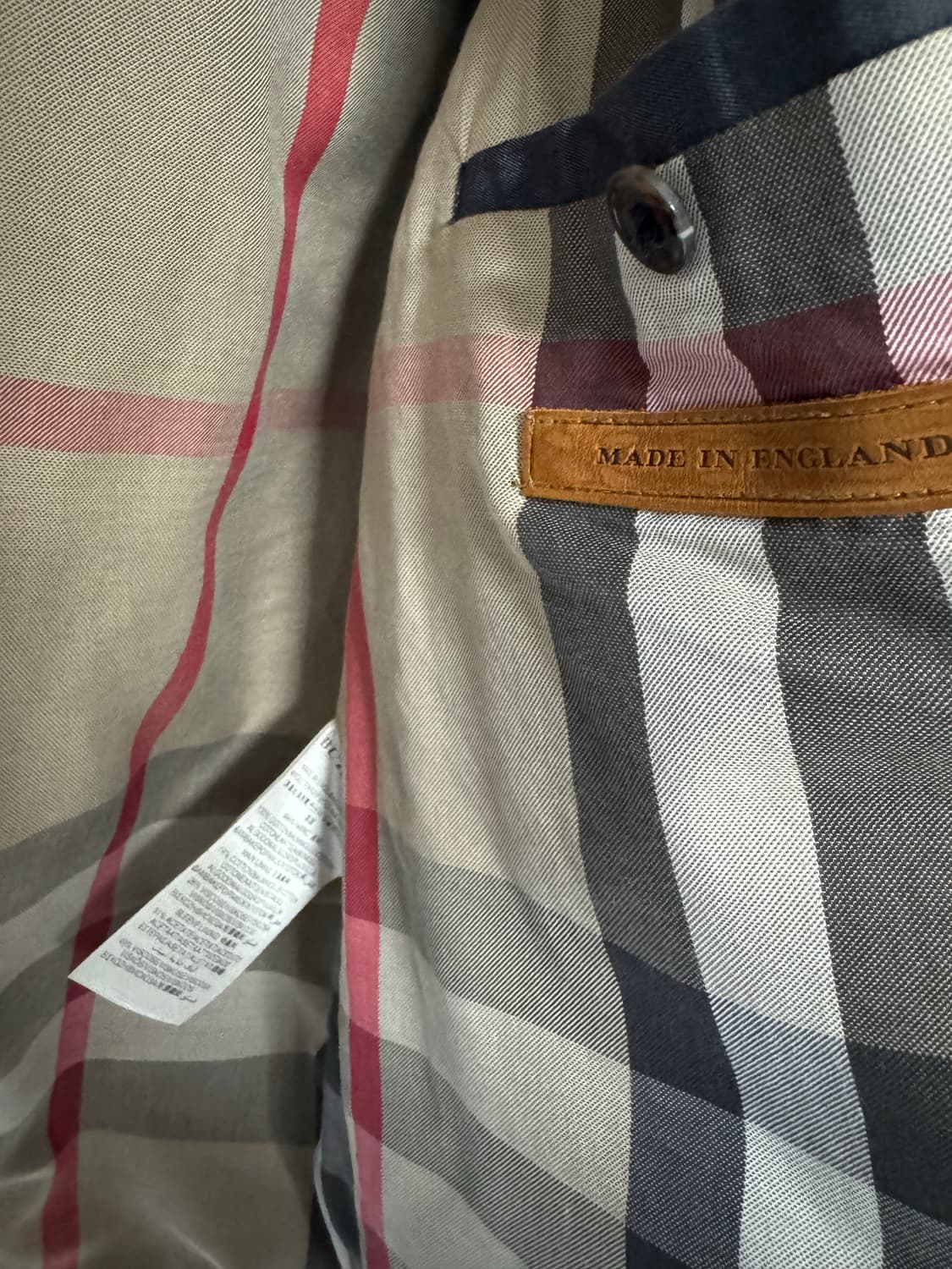 버버리 왁스 블루종 자켓 상품이미지5