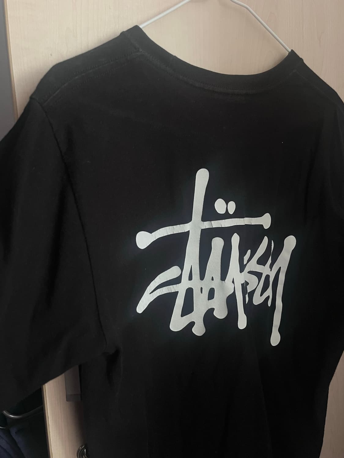 스투시 검은색 반팔 상품이미지2