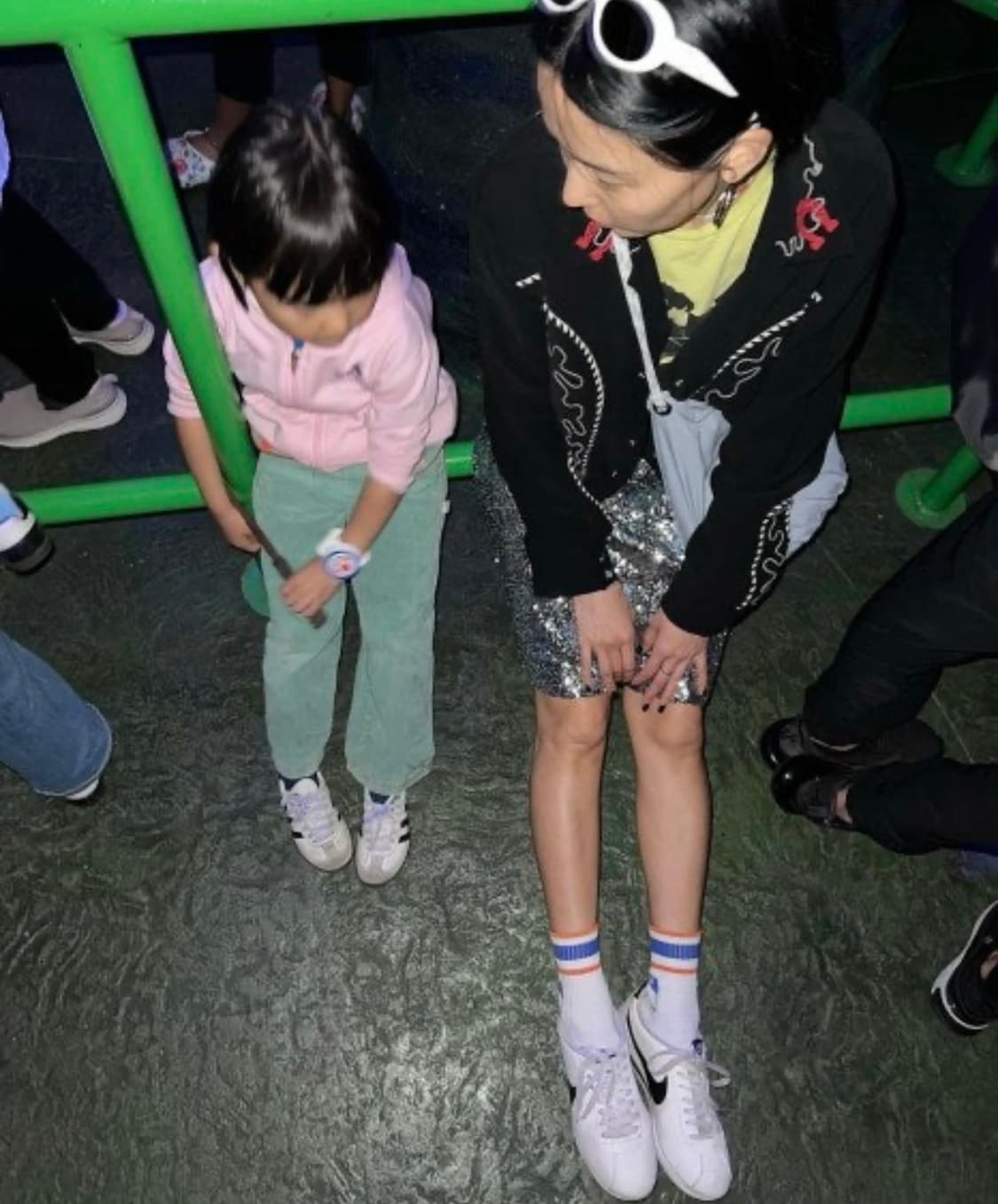 나이키 코르테즈 베이직 SL 화이트블랙 GS 상품이미지2