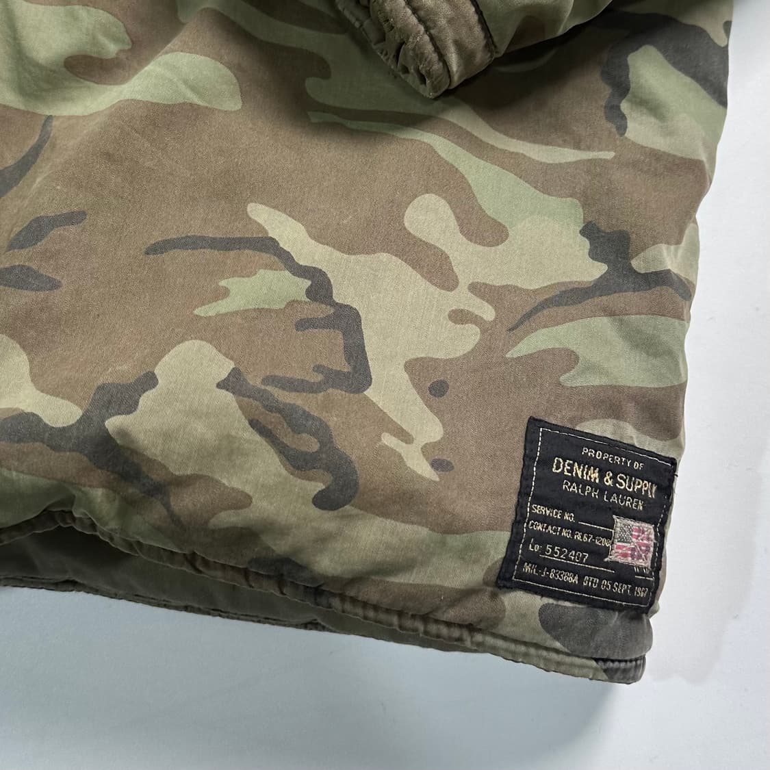 폴로 D&S 카모 성조기 파카 상품이미지6