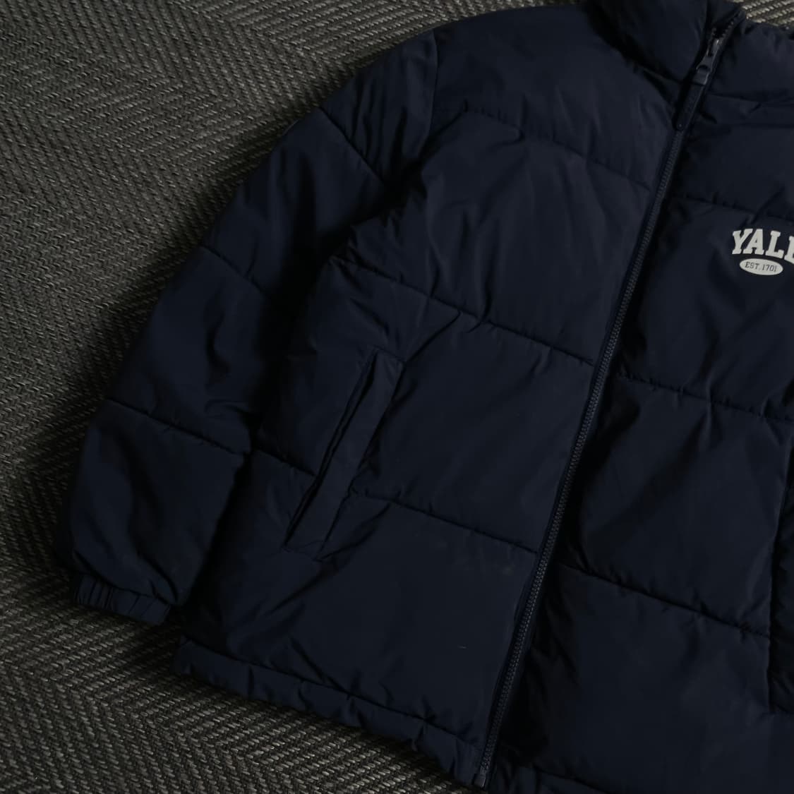 YALE 예일 로고 베이직 푸퍼 패딩o 4735 상품이미지3