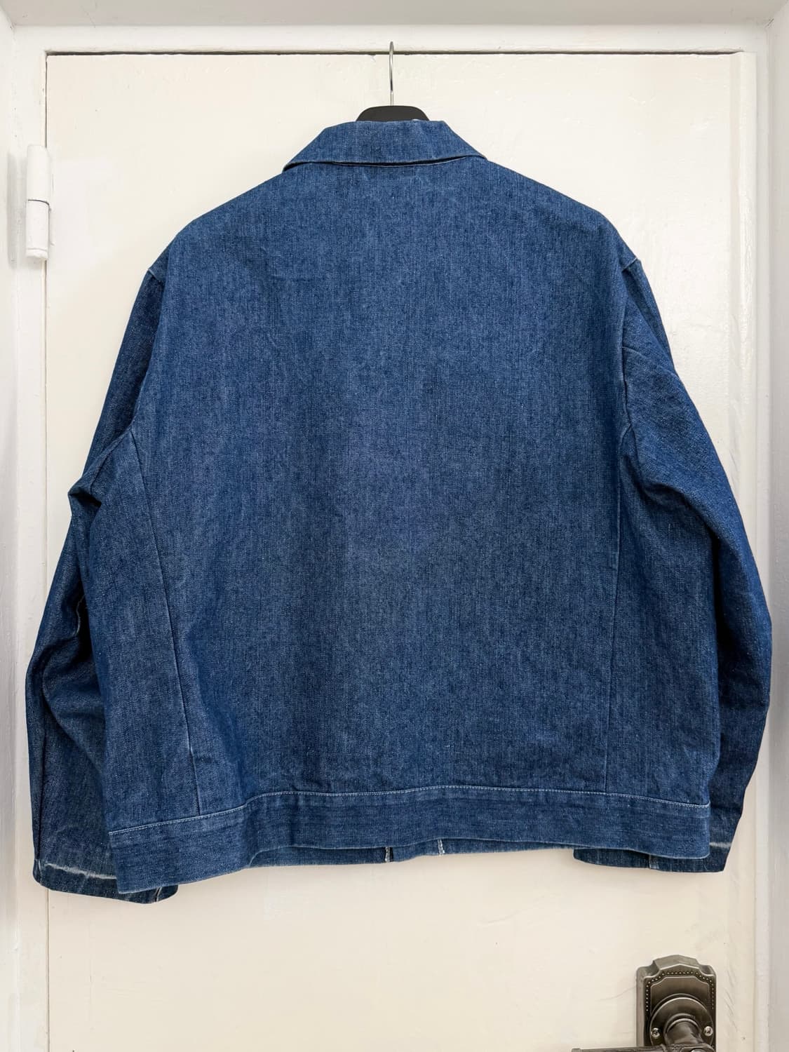 90s Kombi Dress French Work Denim Jacket 상품이미지3