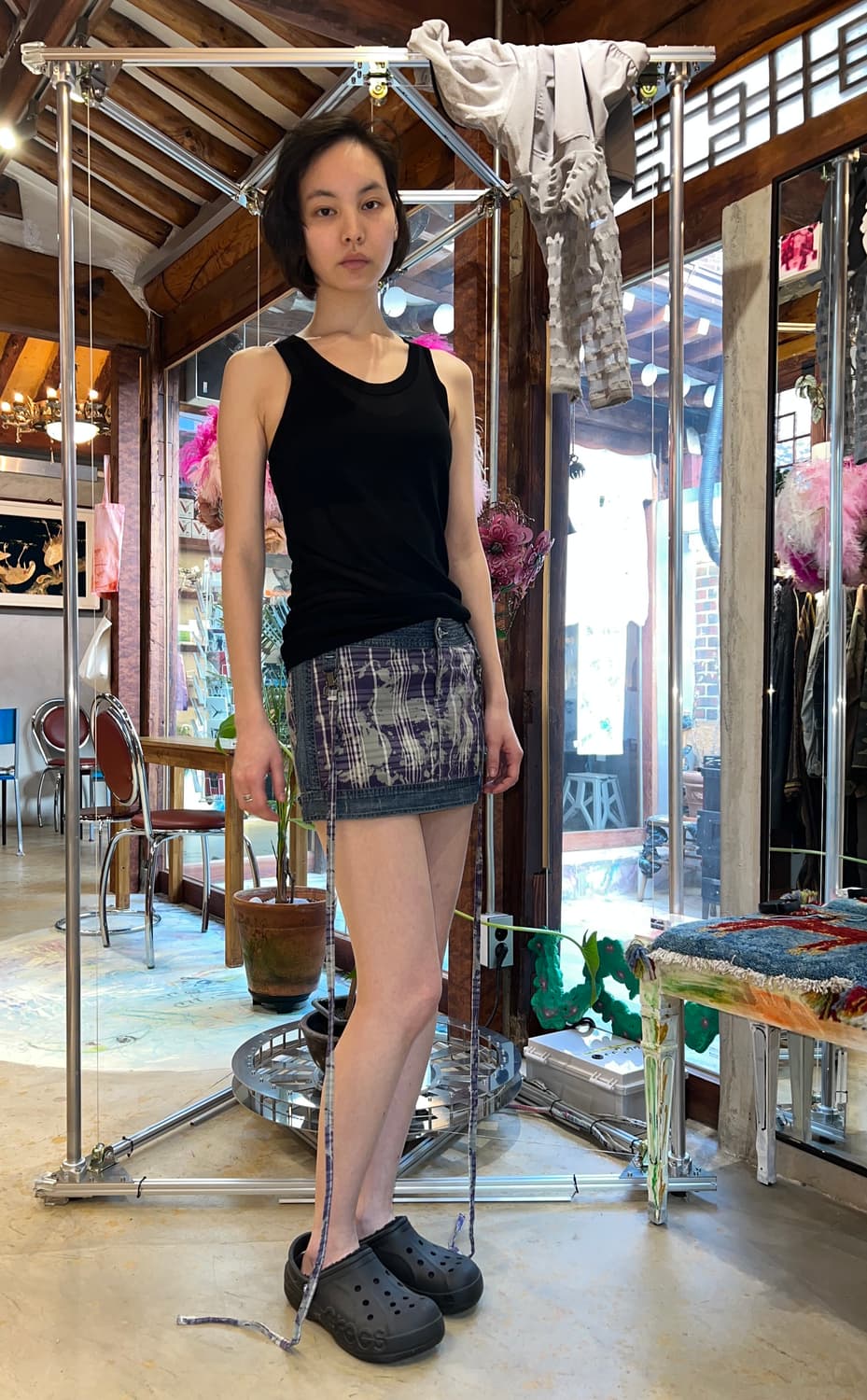 Studio Nicholson jersey sleeveless top 상품이미지2