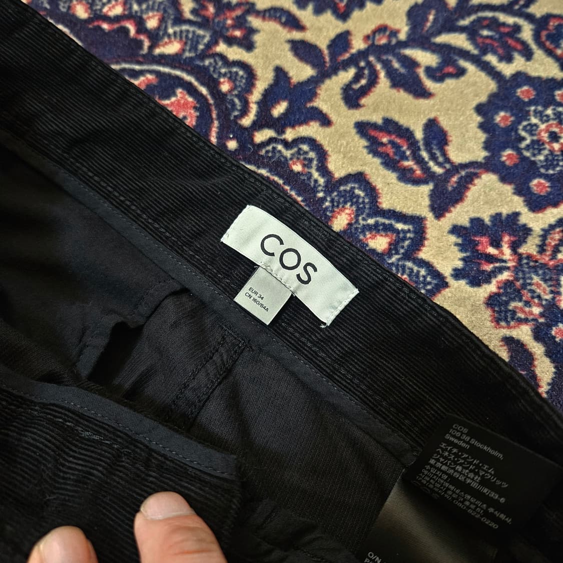  코스(COS) 코듀로이 테이퍼드 슬렉스 상품이미지4