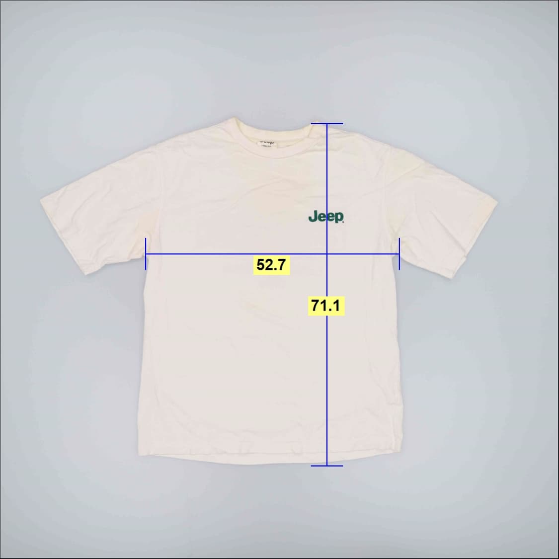M 지프 스몰로고 반팔티 0409H1 상품이미지8
