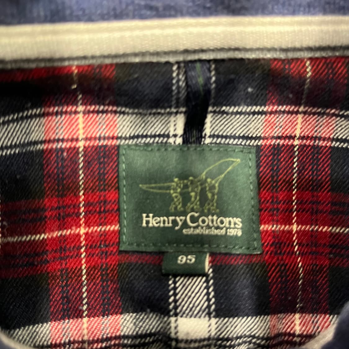 95 헨리코튼 버튼 넥 니트 상품이미지5