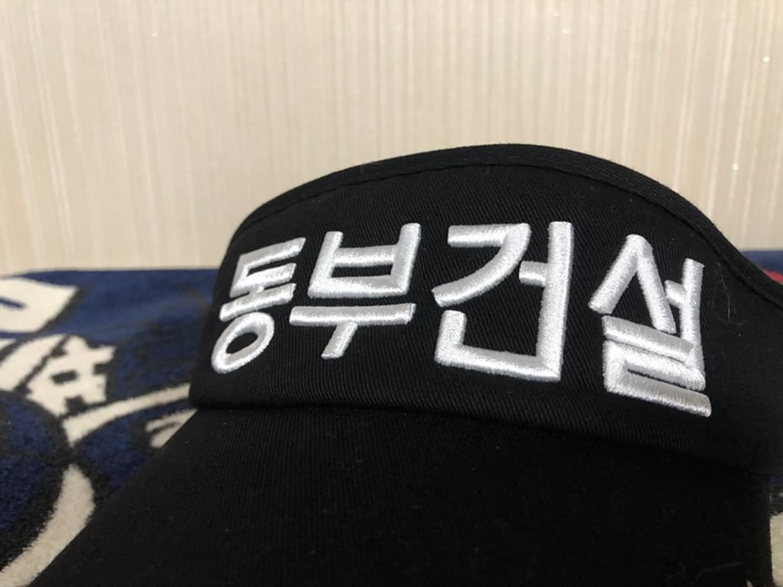 테일러메이드 동부건설골프단 프로골퍼모자/선캡(블랙) 상품이미지5